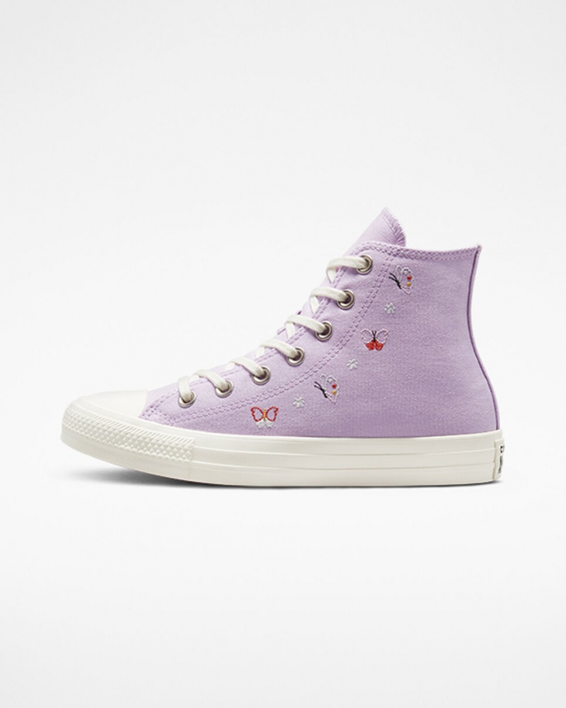 Converse Chuck Taylor All Star Butterfly Wings Pretas | 4150-ZDSLC