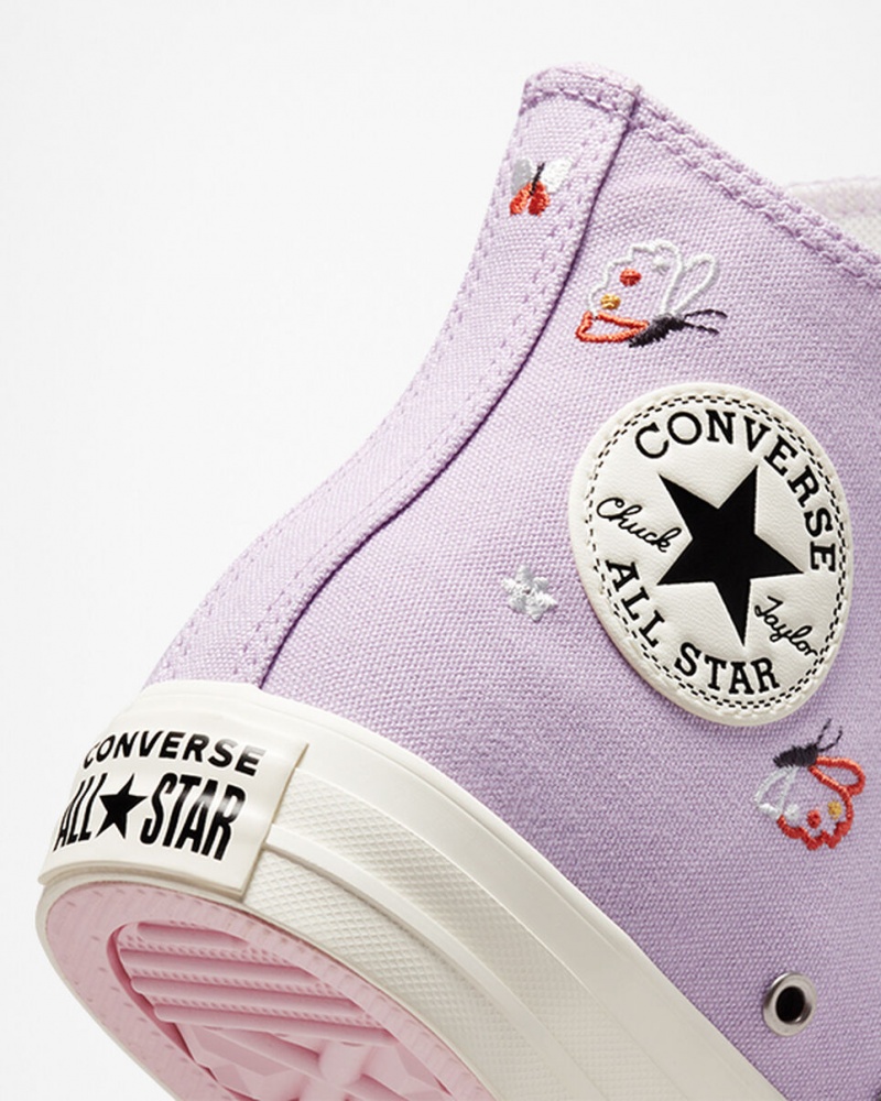 Converse Chuck Taylor All Star Butterfly Wings Pretas | 4150-ZDSLC