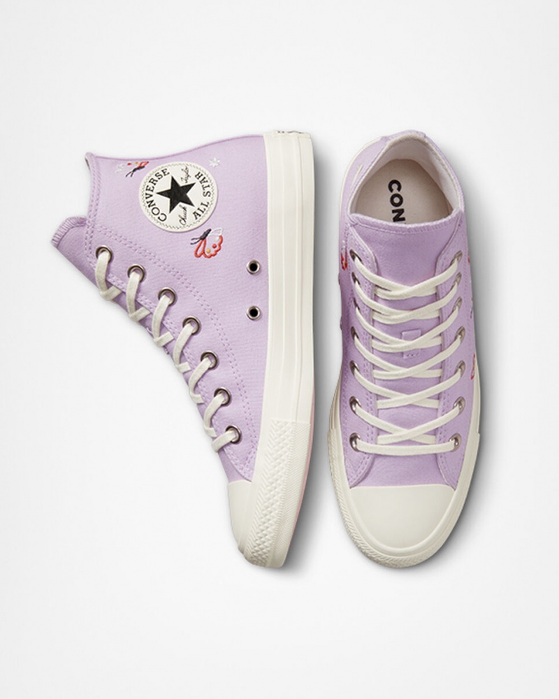 Converse Chuck Taylor All Star Butterfly Wings Pretas | 4150-ZDSLC