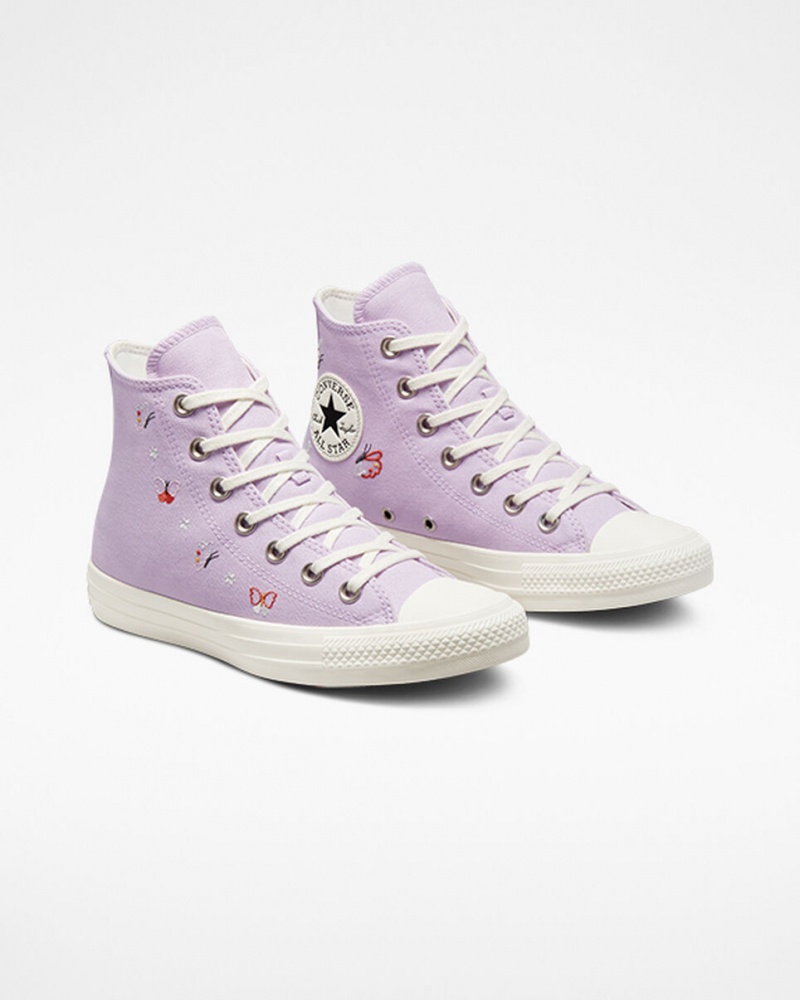 Converse Chuck Taylor All Star Butterfly Wings Pretas | 4150-ZDSLC