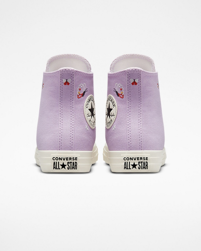 Converse Chuck Taylor All Star Butterfly Wings Pretas | 4150-ZDSLC