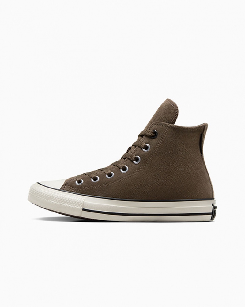 Converse Chuck Taylor All Star Camurça Pretas | 4672-KBHZN