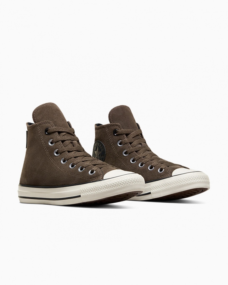 Converse Chuck Taylor All Star Camurça Pretas | 4672-KBHZN