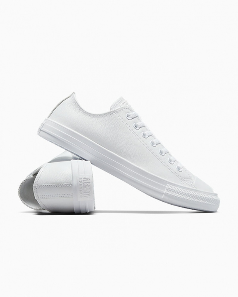 Converse Chuck Taylor All Star Couro Branco | 2943-EDFAG