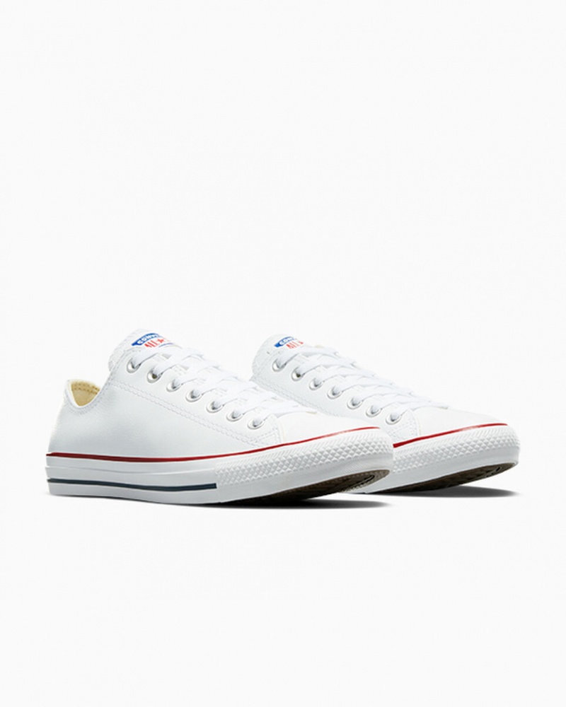 Converse Chuck Taylor All Star Couro Branco | 3470-XOTPA