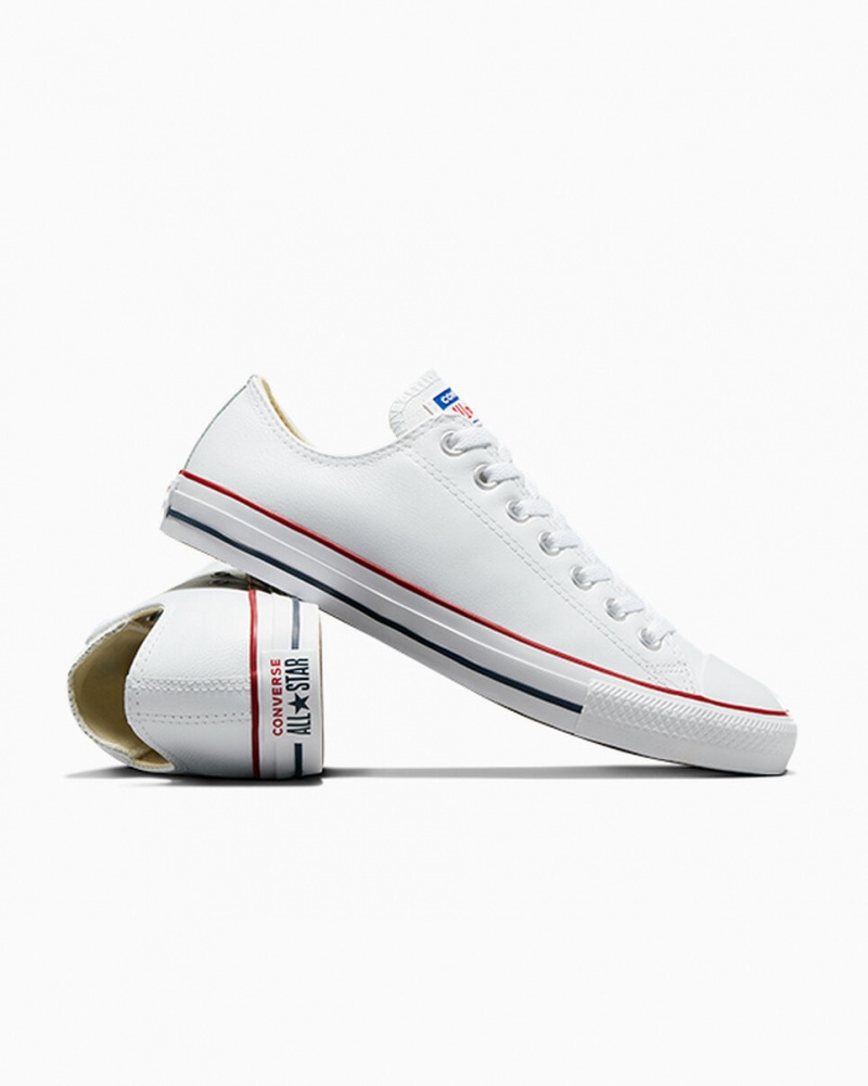 Converse Chuck Taylor All Star Couro Branco | 3470-XOTPA