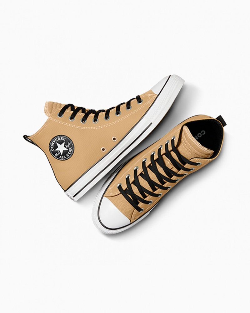 Converse Chuck Taylor All Star Couro Pretas Branco | 8173-ZNQSY