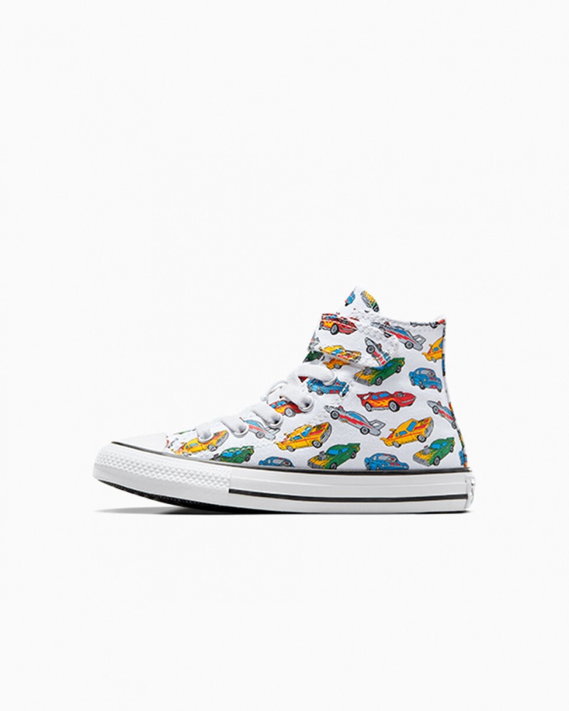 Converse Chuck Taylor All Star Easy-On Cars Branco Amarelas Vermelhas | 6025-DWQOY