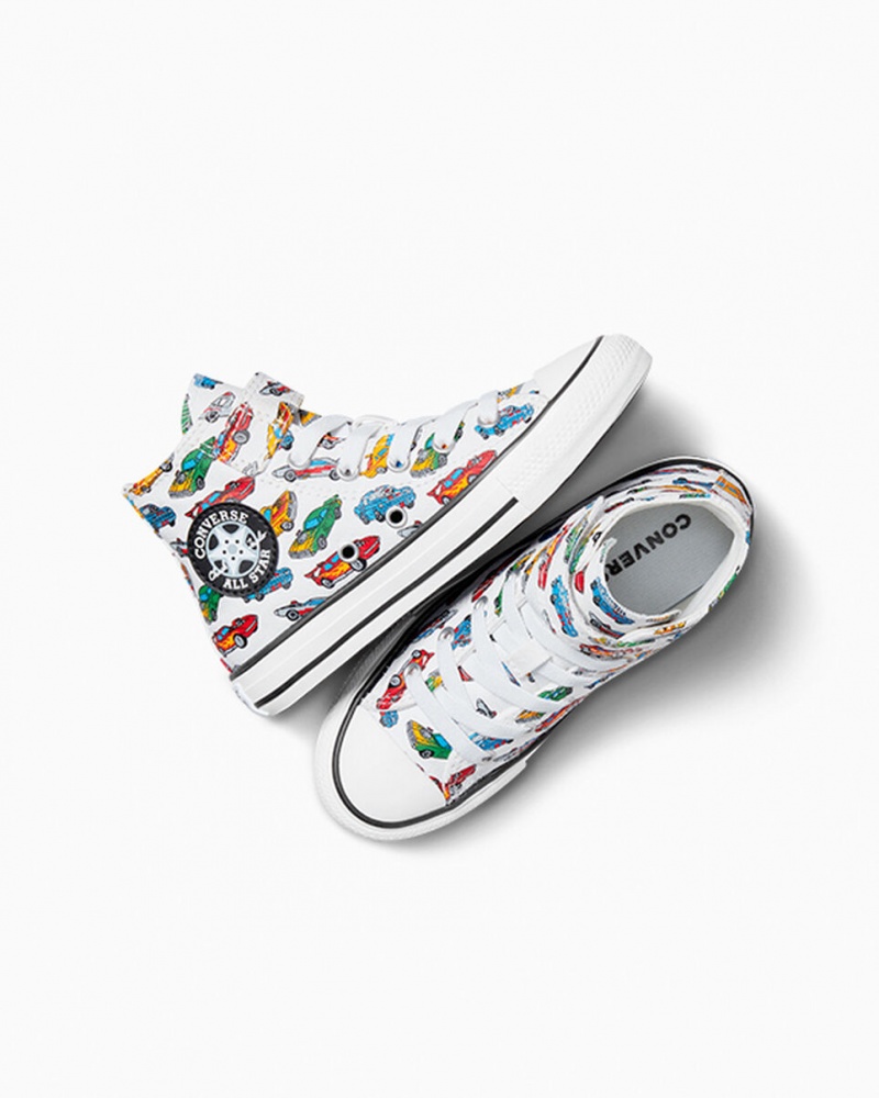 Converse Chuck Taylor All Star Easy-On Cars Branco Amarelas Vermelhas | 6025-DWQOY