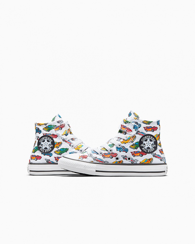 Converse Chuck Taylor All Star Easy-On Cars Branco Amarelas Vermelhas | 6025-DWQOY