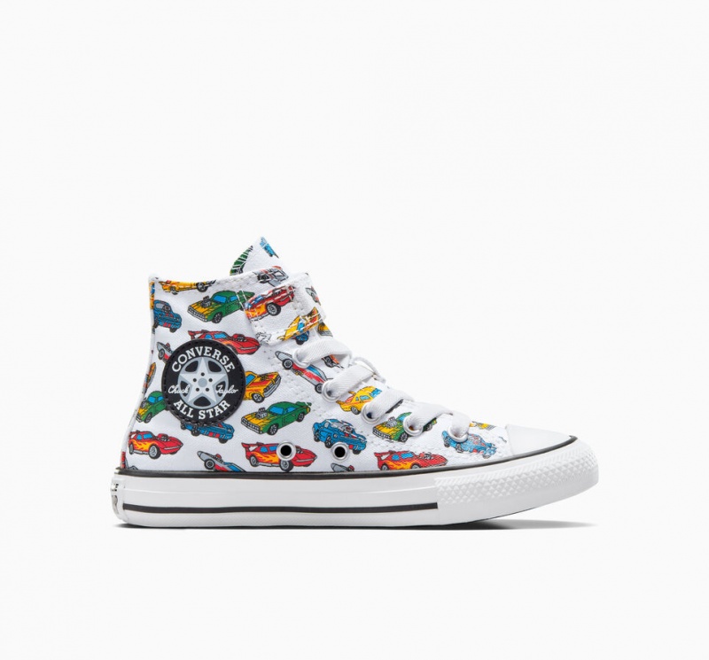 Converse Chuck Taylor All Star Easy-On Cars Branco Amarelas Vermelhas | 6025-DWQOY