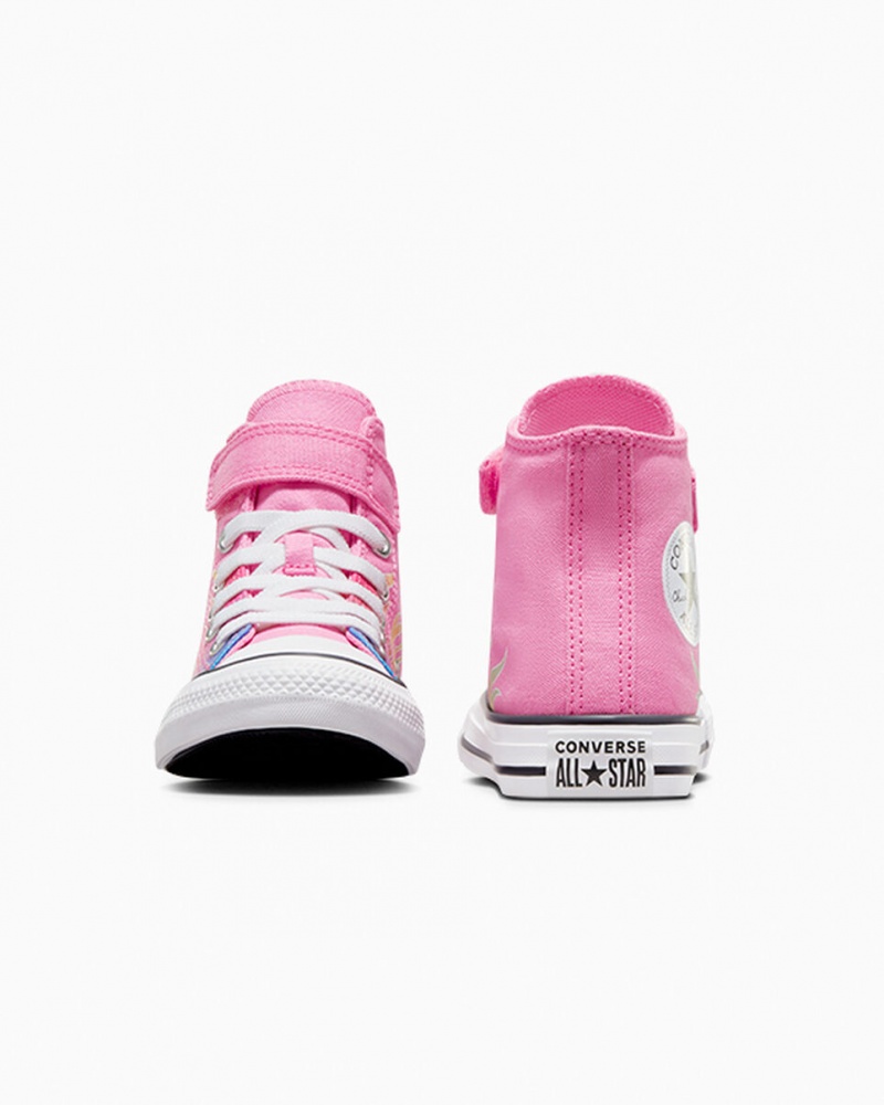 Converse Chuck Taylor All Star Easy-On Cars Rosa Branco Pretas | 9570-KBLCW