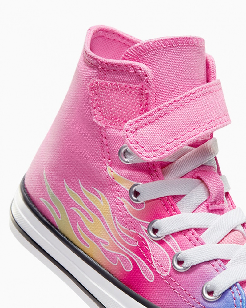 Converse Chuck Taylor All Star Easy-On Cars Rosa Branco Pretas | 9570-KBLCW