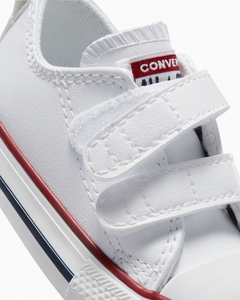 Converse Chuck Taylor All Star Easy-On Couro Branco | 6782-TKIPR