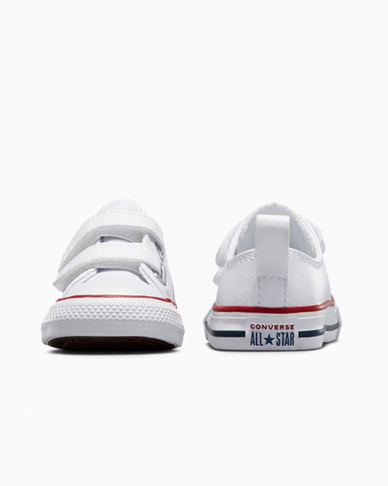 Converse Chuck Taylor All Star Easy-On Couro Branco | 6782-TKIPR