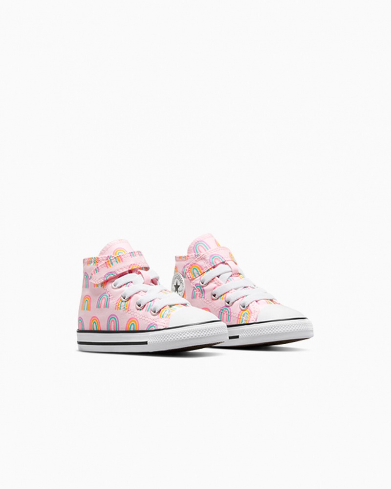 Converse Chuck Taylor All Star Easy-On Rainbows Rosa | 1643-NYVSL