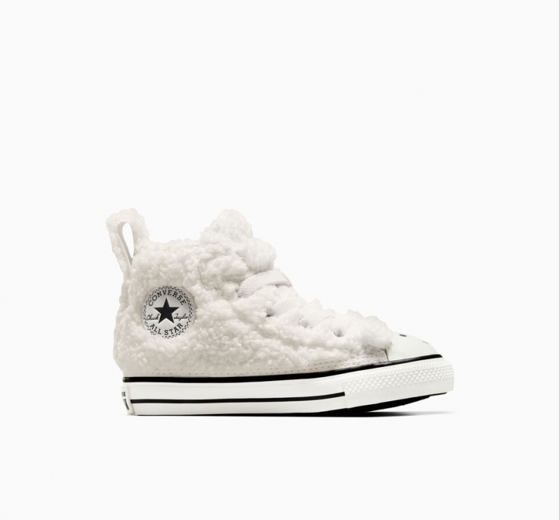 Converse Chuck Taylor All Star Easy On Faux Sherpa Branco | 7290-RFTDM