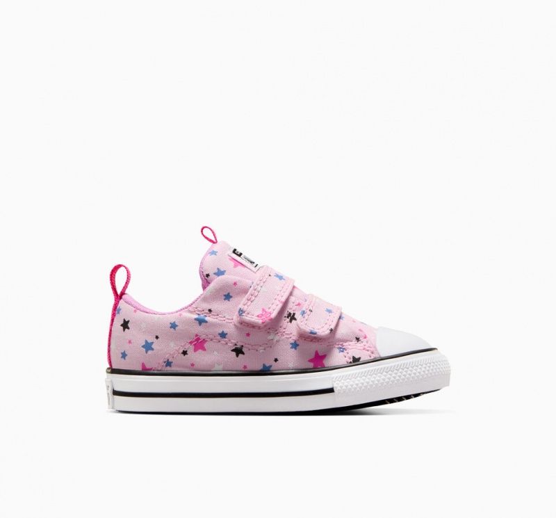 Converse Chuck Taylor All Star Easy On Sparkle Rosa Azuis Branco | 5647-LZFGD