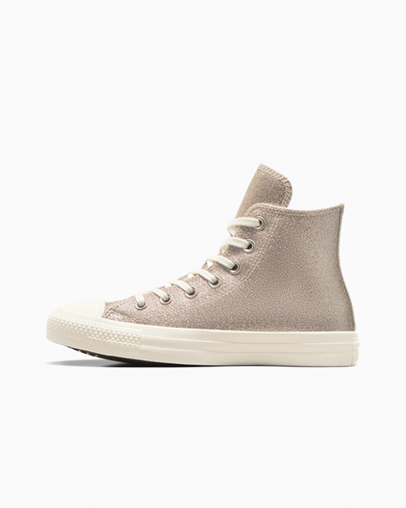 Converse Chuck Taylor All Star Glitter Luz Douradas | 7068-XIWFS