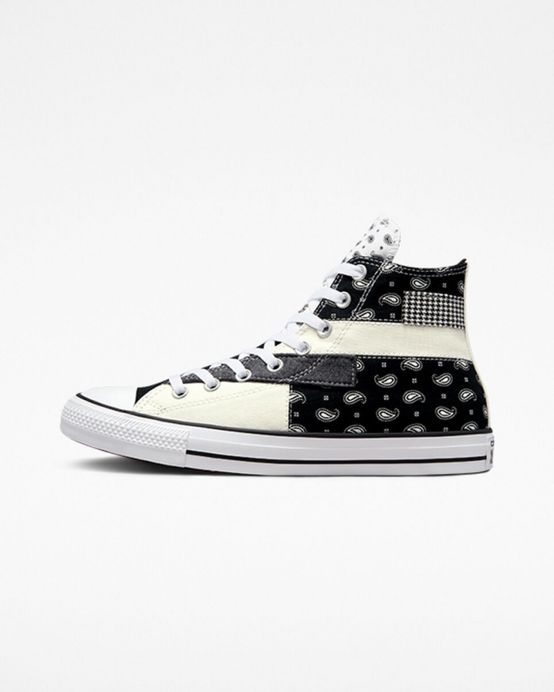 Converse Chuck Taylor All Star Hacked Patterns Pretas Branco | 0287-RAYSV