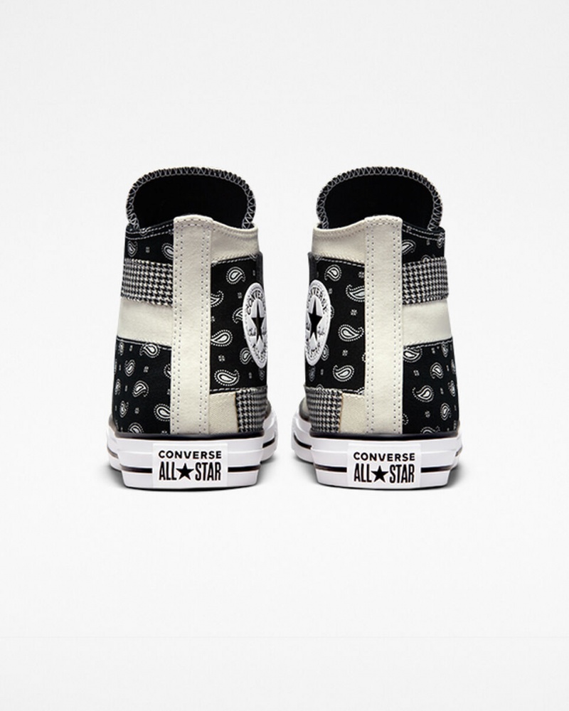 Converse Chuck Taylor All Star Hacked Patterns Pretas Branco | 0287-RAYSV