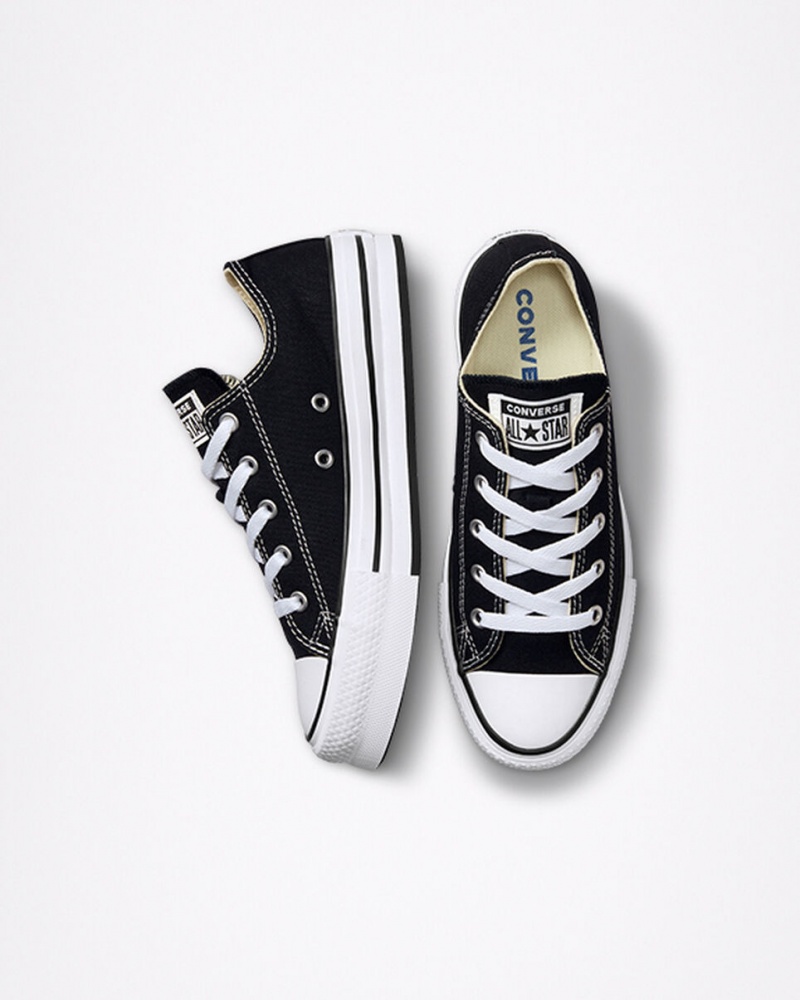 Converse Chuck Taylor All Star Lift Plataforma Pretas Branco Pretas | 9127-LJMWS