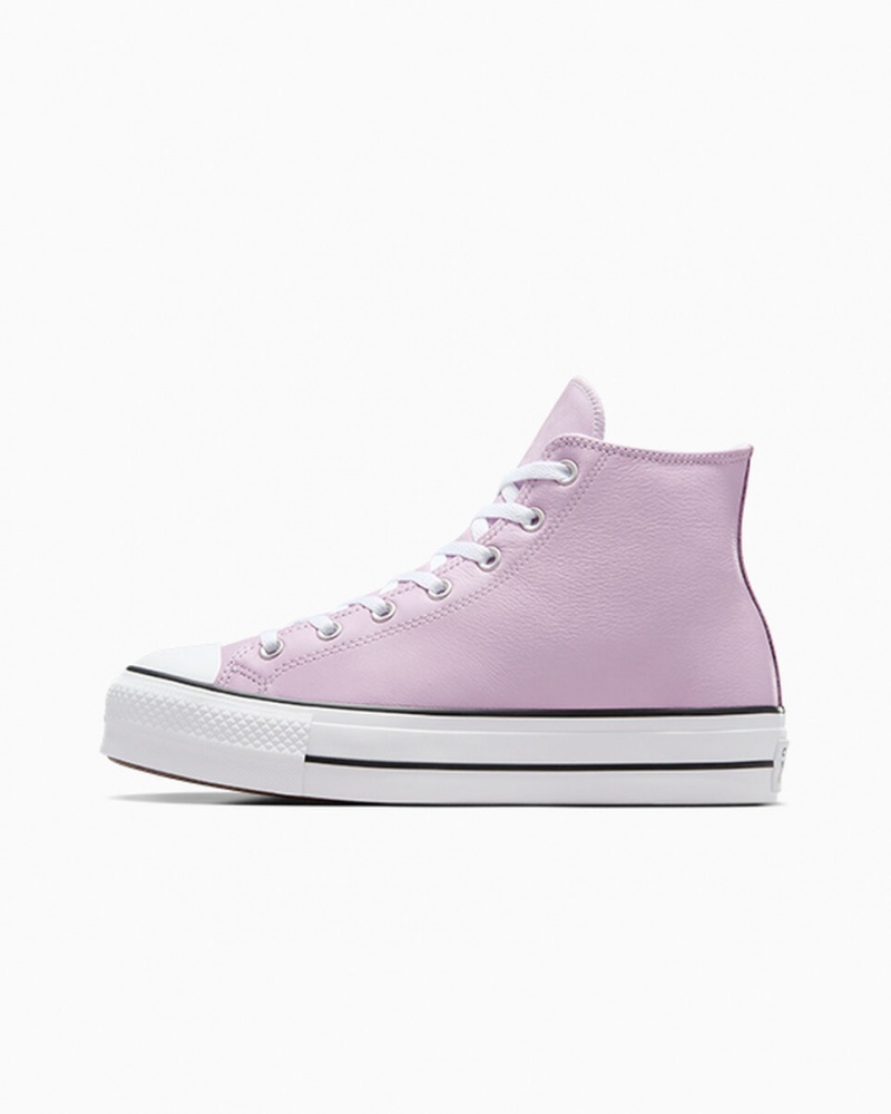 Converse Chuck Taylor All Star Lift Plataforma Excess Materials Branco Pretas | 5684-WBNUD