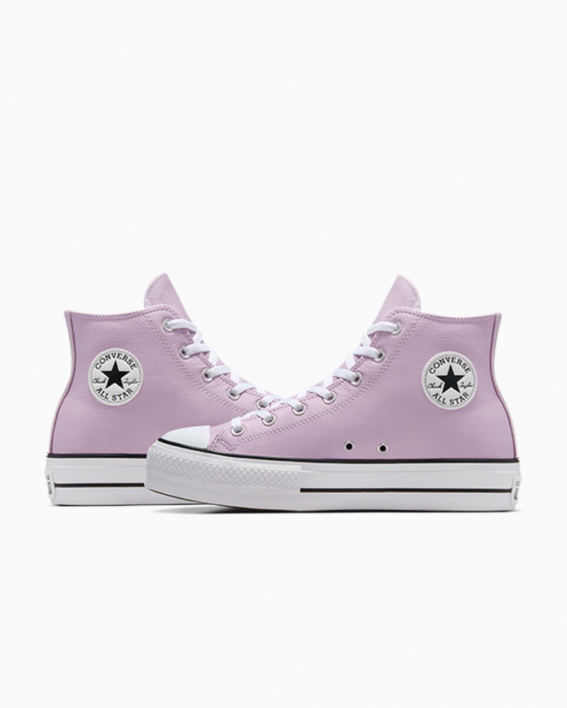 Converse Chuck Taylor All Star Lift Plataforma Excess Materials Branco Pretas | 5684-WBNUD