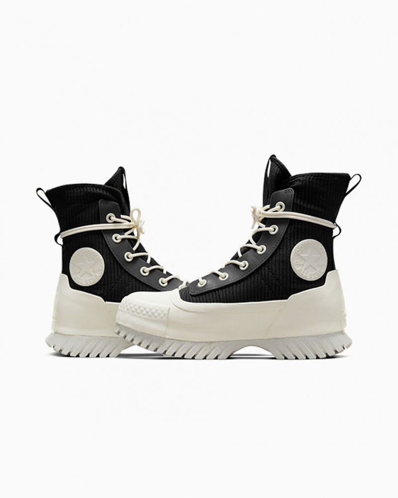 Converse Chuck Taylor All Star Lugged 2.0 Plataforma Counter Climate Extra High Pretas Pretas | 2543-LNJTG