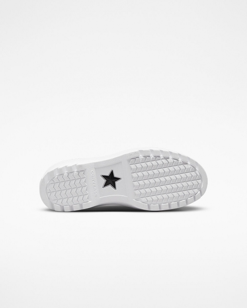 Converse Chuck Taylor All Star Lugged Lift Plataforma Lona Pretas Pretas Branco | 7205-MOCSR