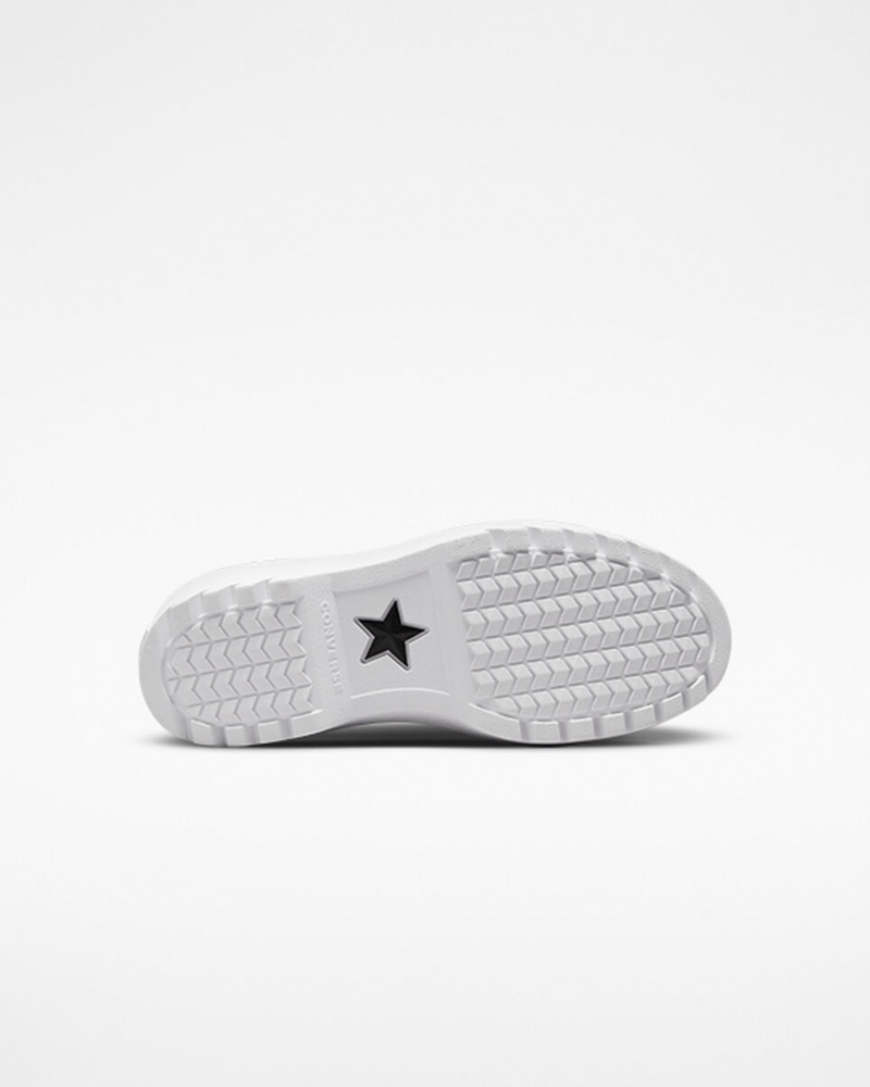 Converse Chuck Taylor All Star Lugged Lift Plataforma Lona Pretas Pretas Branco | 2405-XSFJM