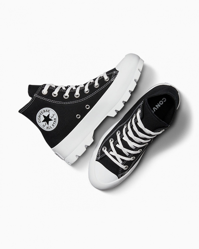 Converse Chuck Taylor All Star Lugged Pretas Branco Pretas | 3540-LWYBZ