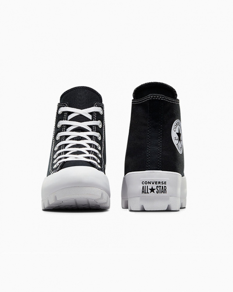 Converse Chuck Taylor All Star Lugged Pretas Branco Pretas | 3540-LWYBZ