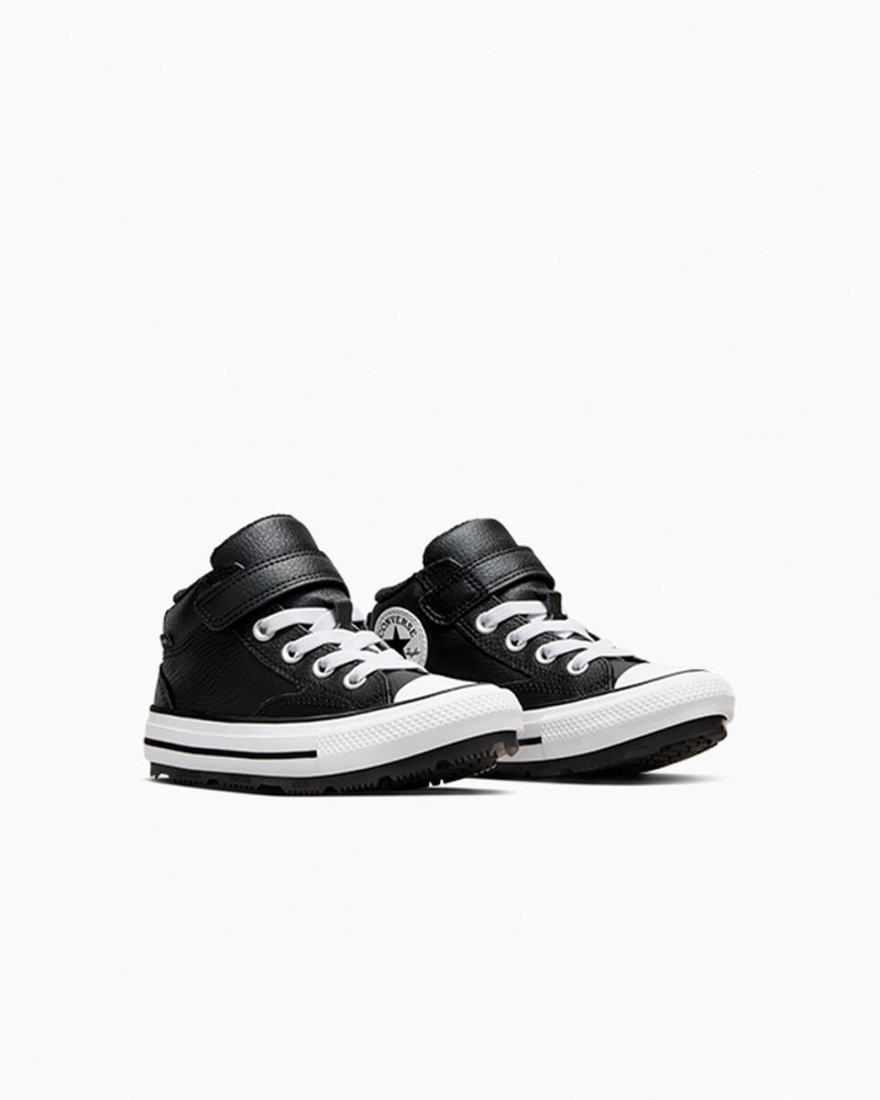 Converse Chuck Taylor All Star Malden Street Boot Pretas Pretas Branco | 1625-GMBWL