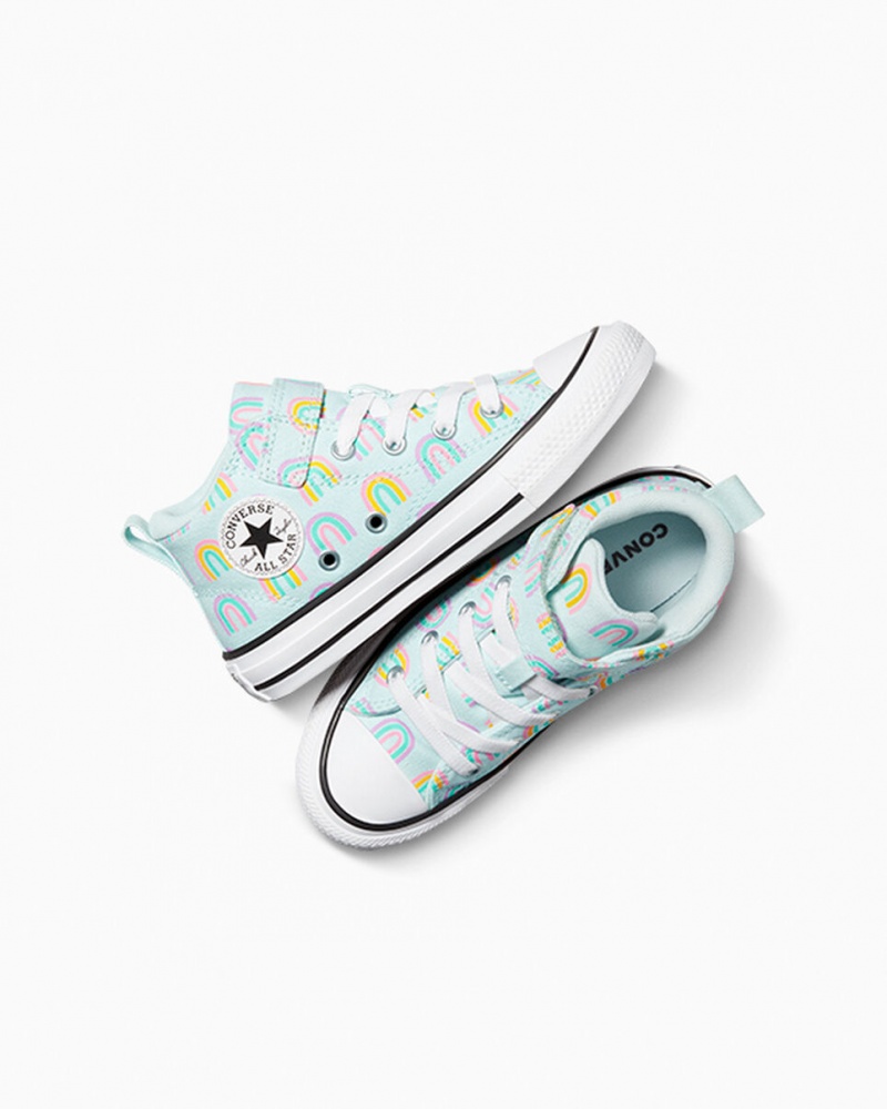 Converse Chuck Taylor All Star Malden Street Rainbows Azuis Rosa | 4985-THFJW