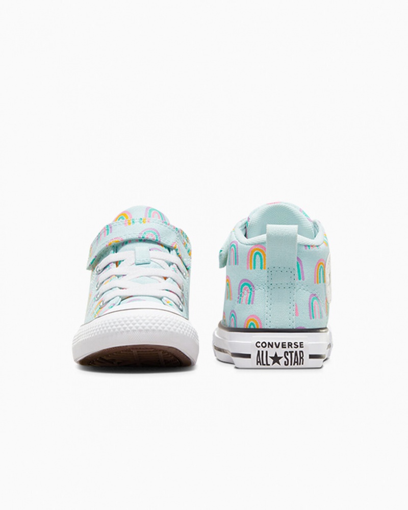 Converse Chuck Taylor All Star Malden Street Rainbows Azuis Rosa | 4985-THFJW