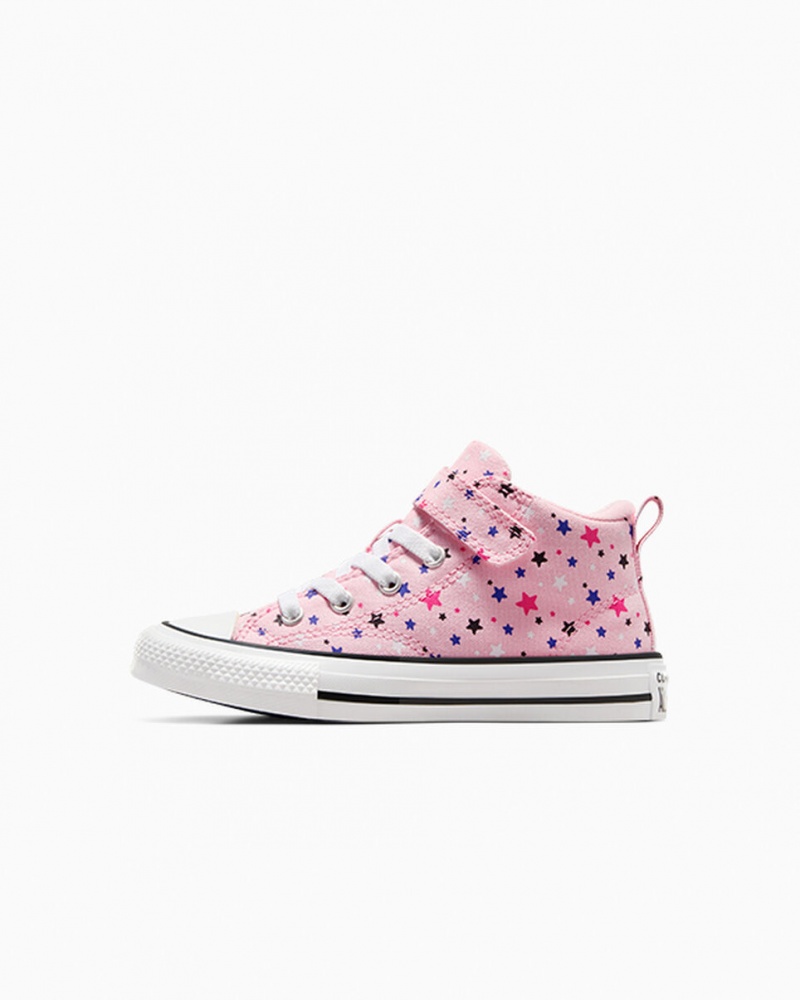 Converse Chuck Taylor All Star Malden Street Sparkle Rosa Branco Pretas | 6501-WPVLZ