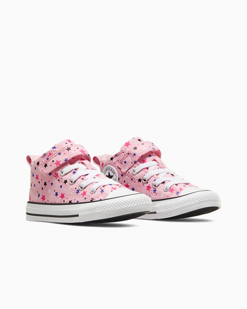 Converse Chuck Taylor All Star Malden Street Sparkle Rosa Branco Pretas | 6501-WPVLZ