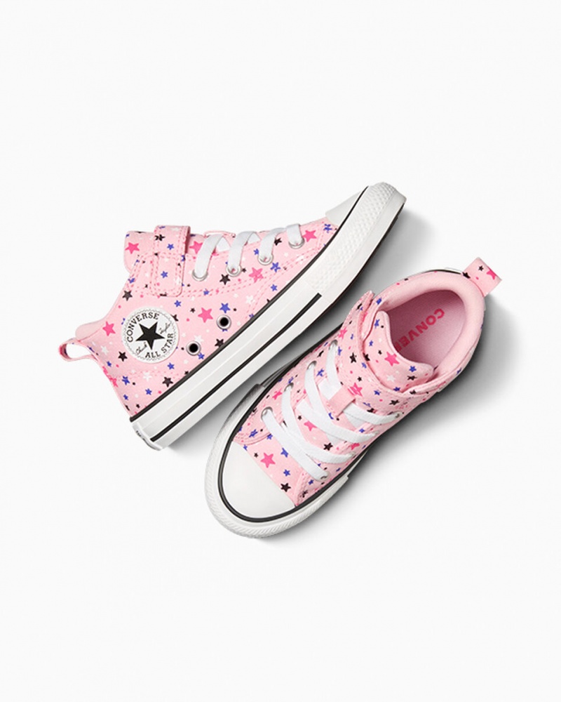 Converse Chuck Taylor All Star Malden Street Sparkle Rosa Branco Pretas | 6501-WPVLZ