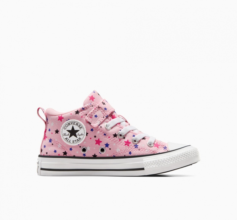 Converse Chuck Taylor All Star Malden Street Sparkle Rosa Branco Pretas | 6501-WPVLZ