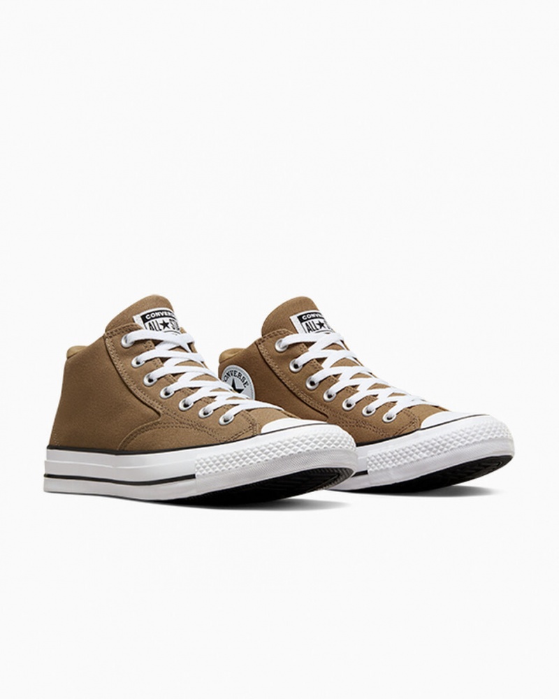 Converse Chuck Taylor All Star Malden Street Vintage Atléticos Marrom Branco Pretas | 9652-AHRNW