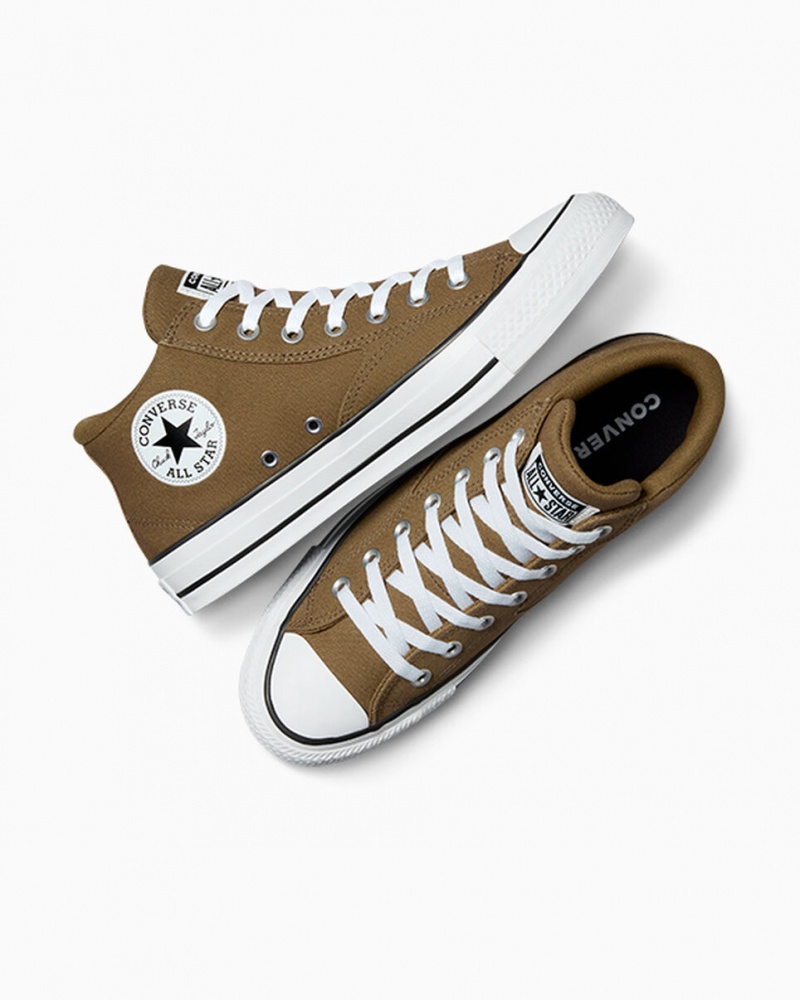 Converse Chuck Taylor All Star Malden Street Vintage Atléticos Marrom Branco Pretas | 9652-AHRNW