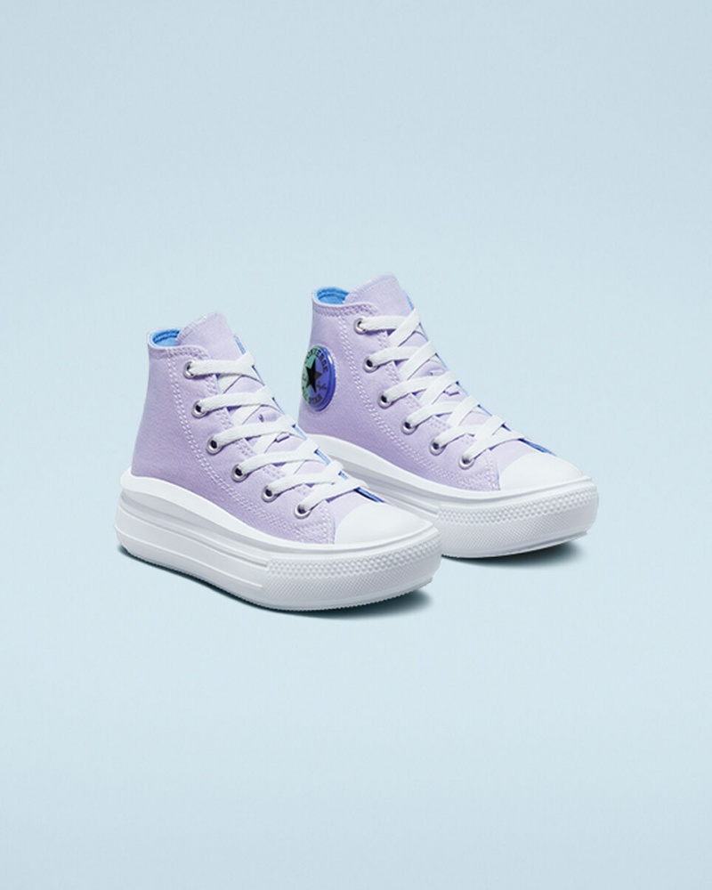 Converse Chuck Taylor All Star Move Plataforma Gel Patch Azul Marinho | 3581-CXLWF