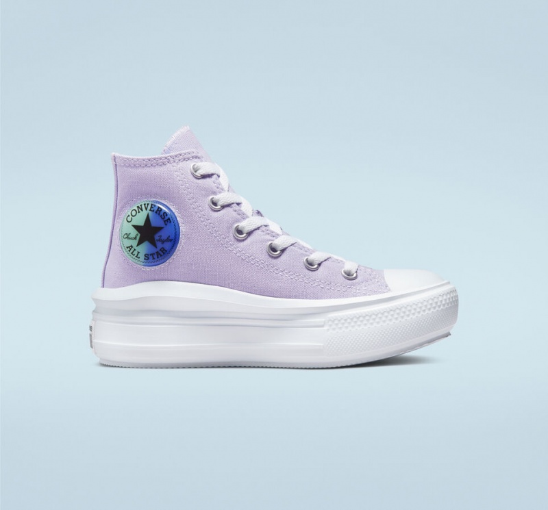 Converse Chuck Taylor All Star Move Plataforma Gel Patch Azul Marinho | 3581-CXLWF