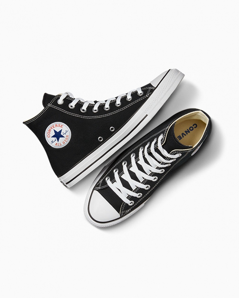 Converse Chuck Taylor All Star Pretas | 8014-AQXRZ