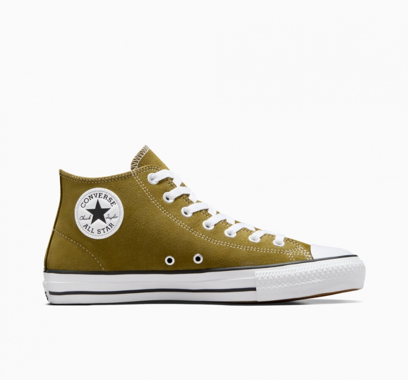 Converse Chuck Taylor All Star Pro Camurça Branco Pretas | 5602-LDUEH