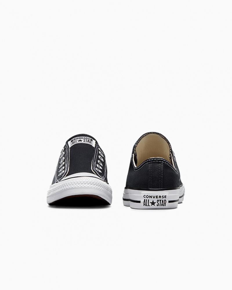 Converse Chuck Taylor All Star Slip Pretas Branco Pretas | 9687-MPNJY