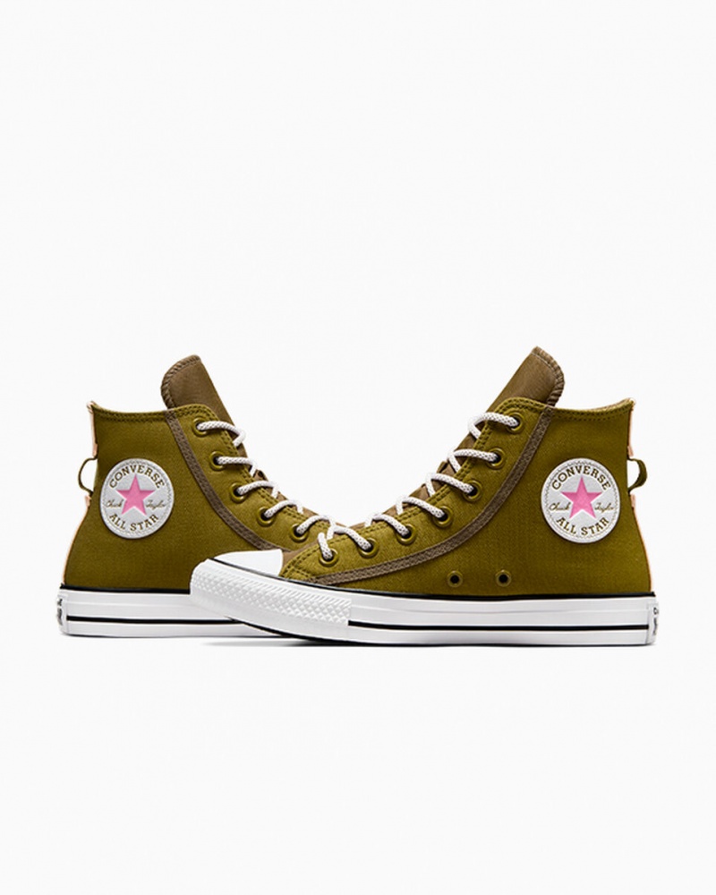 Converse Chuck Taylor All Star Utility Twist Rosa Branco | 9186-WXKFC