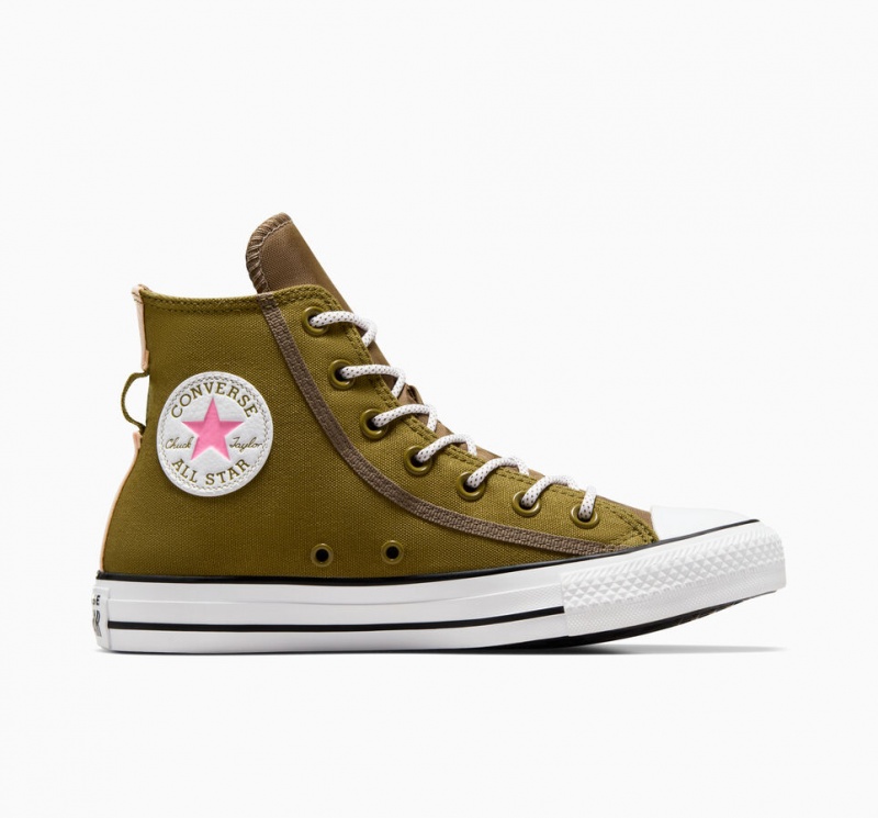 Converse Chuck Taylor All Star Utility Twist Rosa Branco | 9186-WXKFC