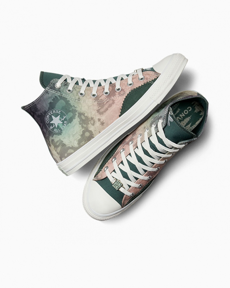 Converse Chuck Taylor All Star ¡Mi Gente! Verdes Branco | 8610-NORCX